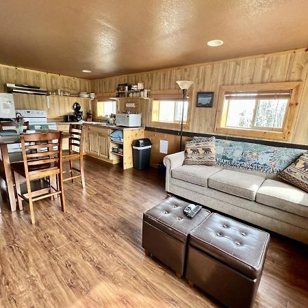 Denali Park View Family Log Cabin Bagian luar foto