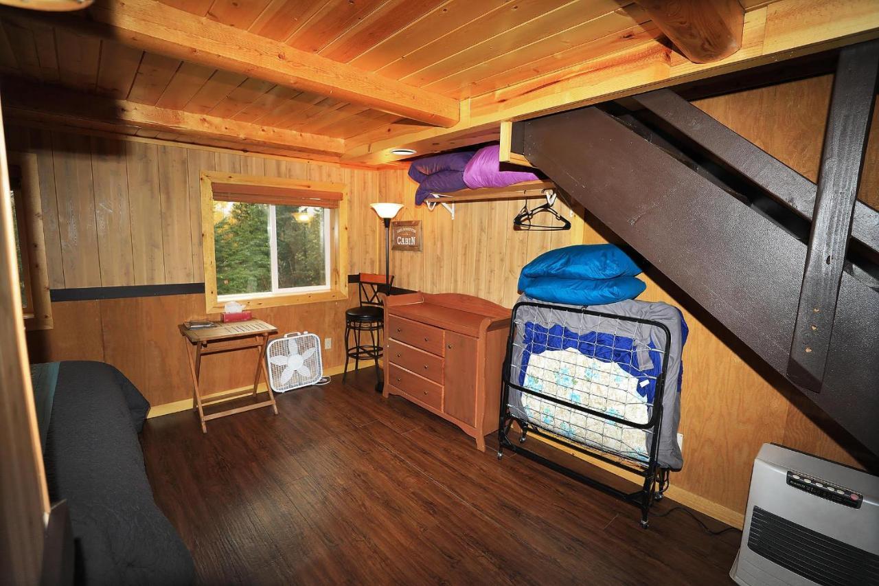Denali Park View Family Log Cabin Bagian luar foto