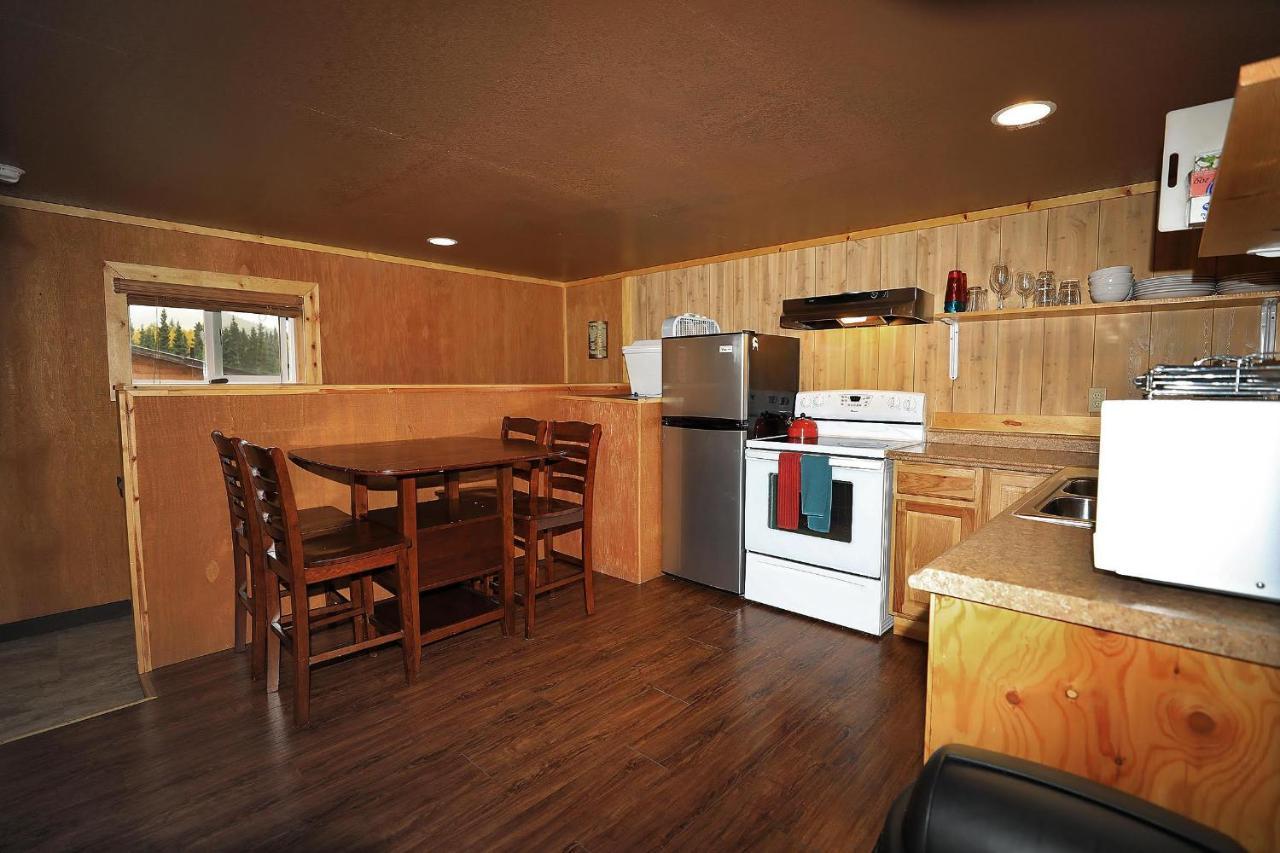 Denali Park View Family Log Cabin Bagian luar foto