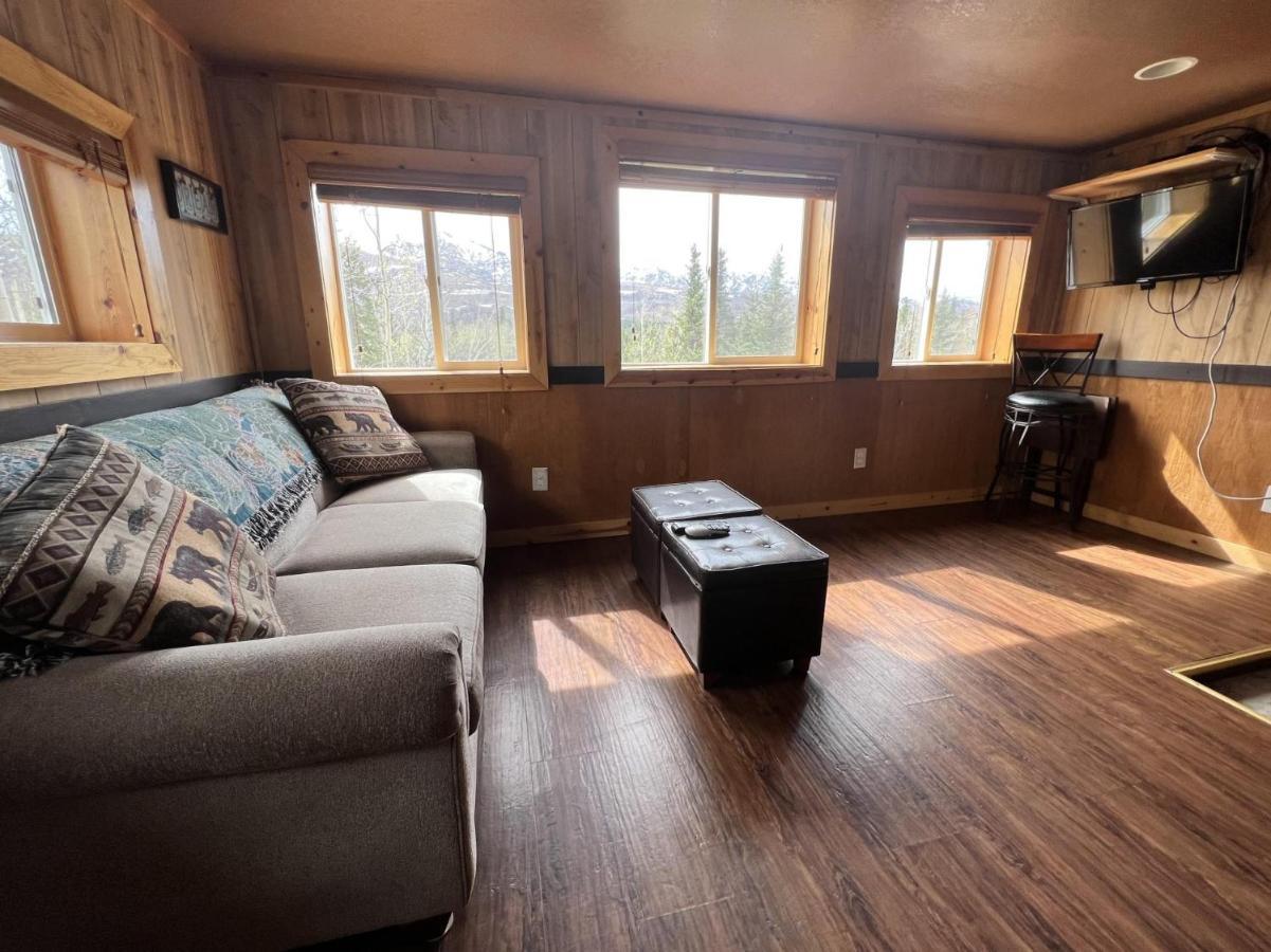 Denali Park View Family Log Cabin Bagian luar foto
